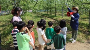 장성군 삼서 사과테마공원, 민간 위탁 운영 성과 돋보여